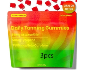 Sun Tanning Gummies | Soft Chews for a Natural Sun-Kissed Glow