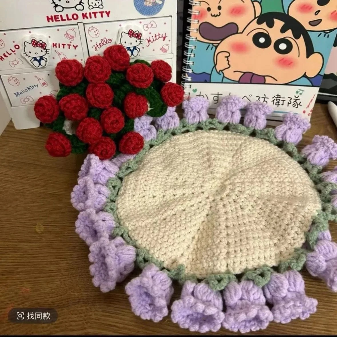 Beginner Crochet DIY Kit – Yarn, Hook & Pattern Included