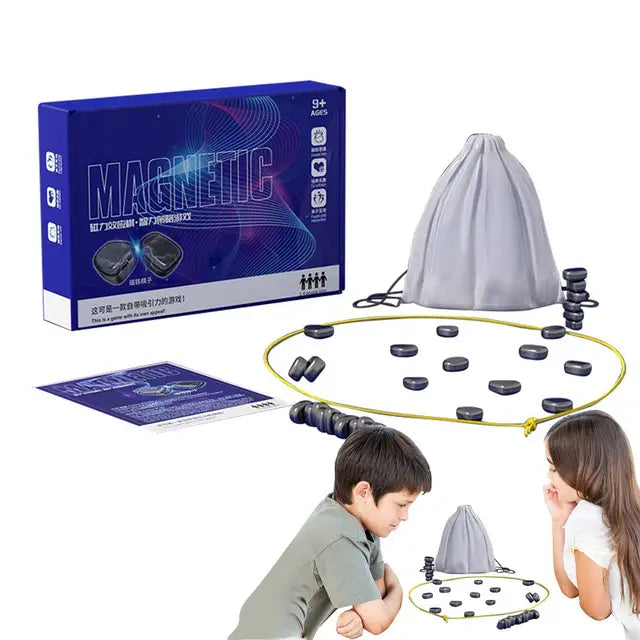 Magnetic Chess Board Game Set | Folding Travel Chess for All Ages