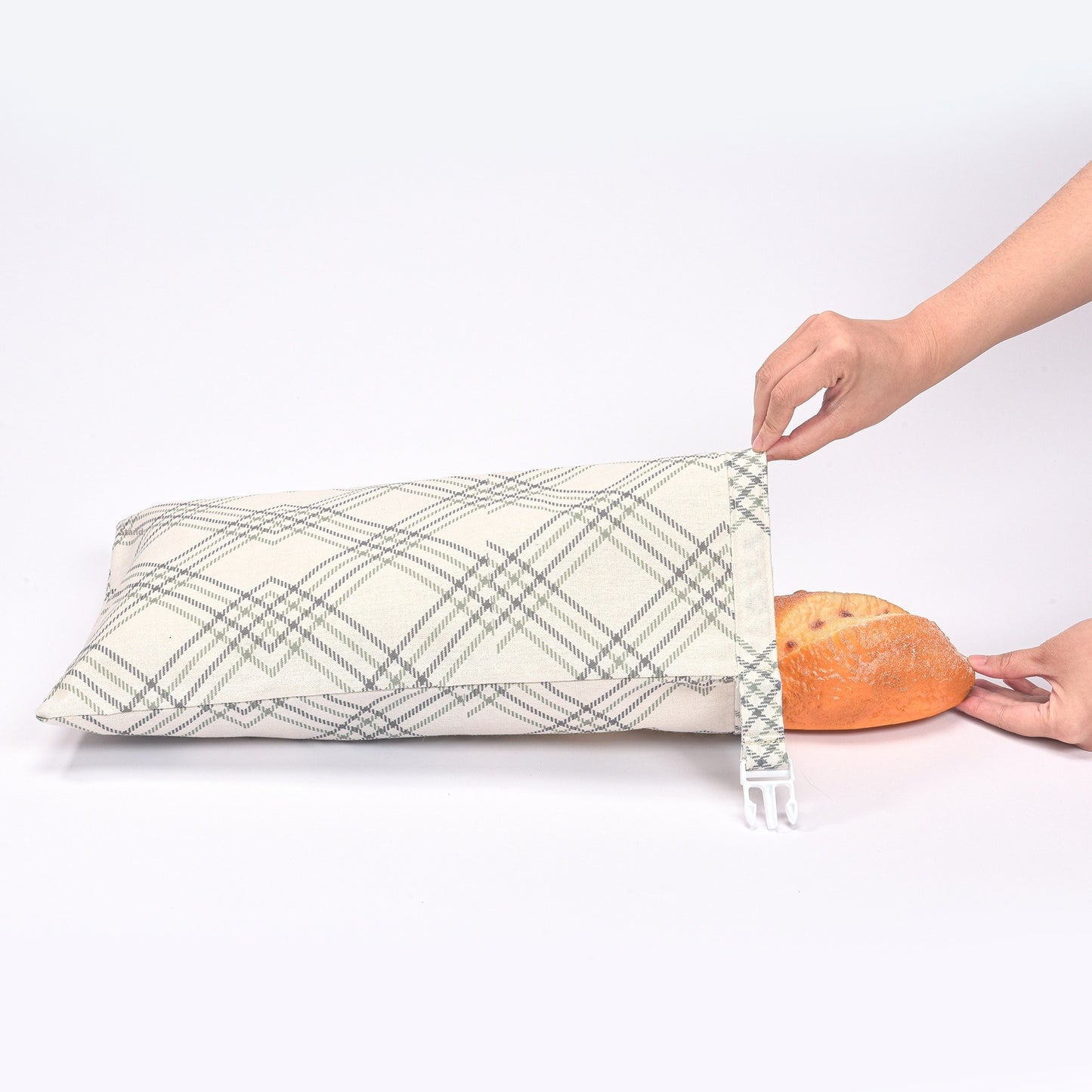 Cotton Linen Bread Bag | Reusable Storage Bag for Sourdough & Loaves
