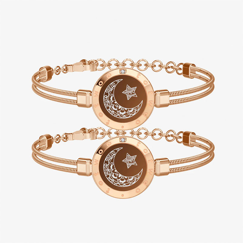 Totwoo Smart Bracelet for Couples | Flash & Vibration Love Signal