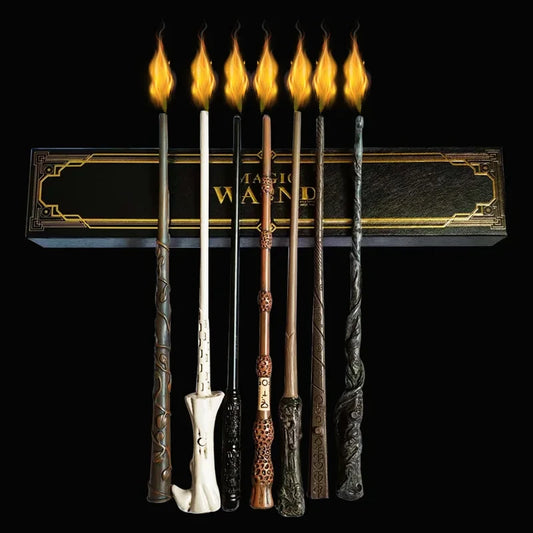 Fire-Breathing Magic Wand Toy | Electronic Fireball Role-Play Prop
