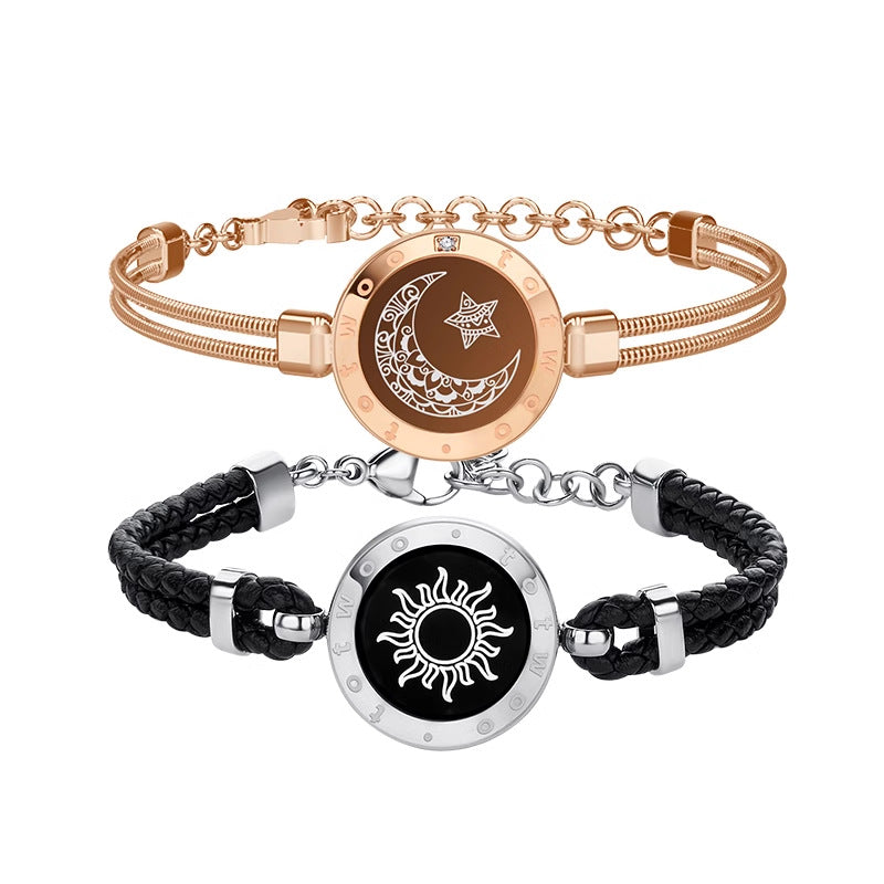 Totwoo Smart Bracelet for Couples | Flash & Vibration Love Signal
