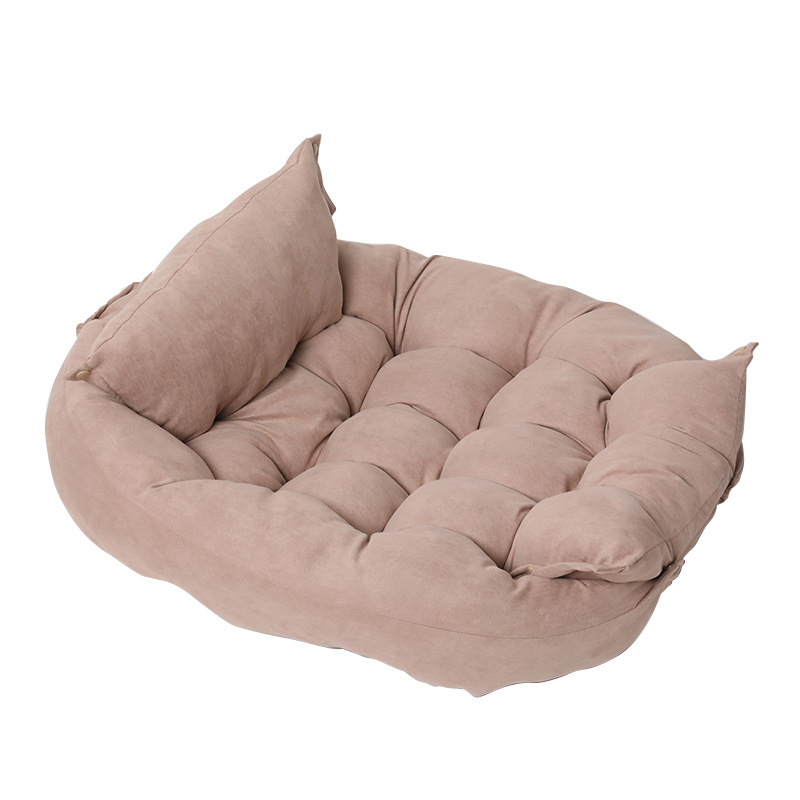 Folding Pet Nest Sofa Bed | Cozy Cat Bed in Multiple Sizes & Colors
