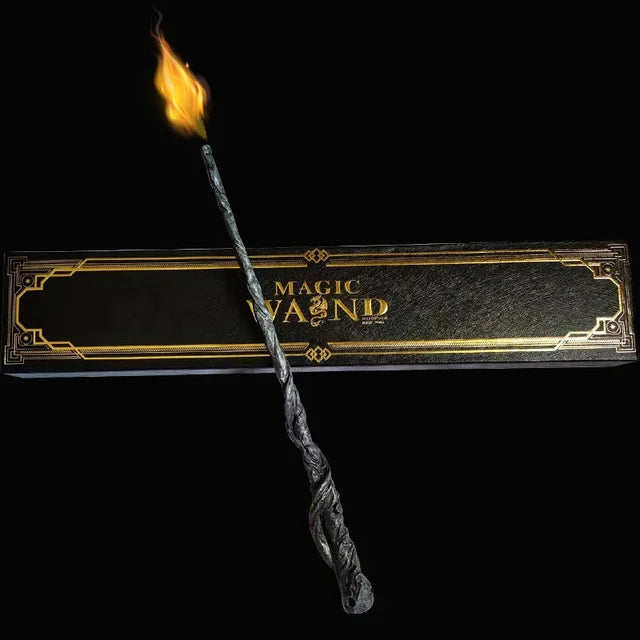 Fire-Breathing Magic Wand Toy | Electronic Fireball Role-Play Prop