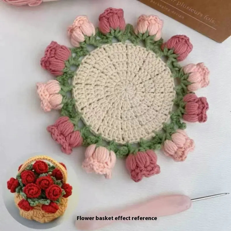 Beginner Crochet DIY Kit – Yarn, Hook & Pattern Included