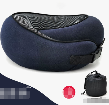 SkySoothe Travel Neck Pillow – Ergonomic Memory Foam Support