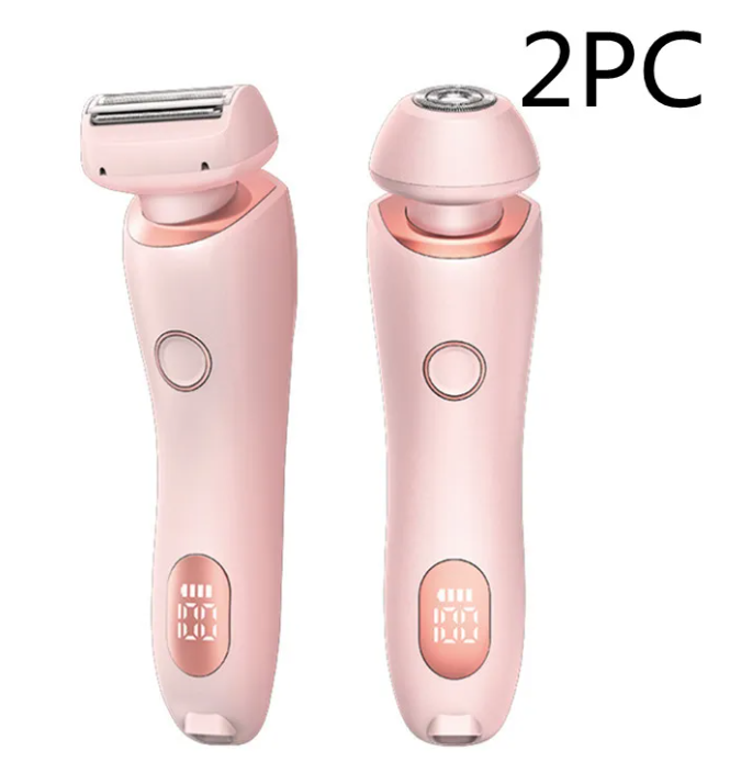 Men's Electric Dual-Head Rotary Shaver – Rechargeable Wet & Dry