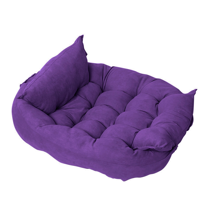 Folding Pet Nest Sofa Bed | Cozy Cat Bed in Multiple Sizes & Colors