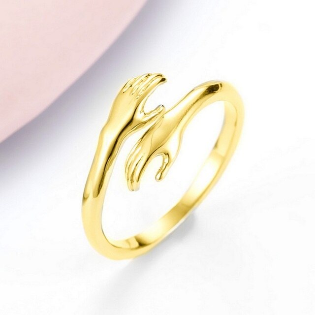 "I Am Enough" Inspirational Ring – Adjustable Stainless Steel