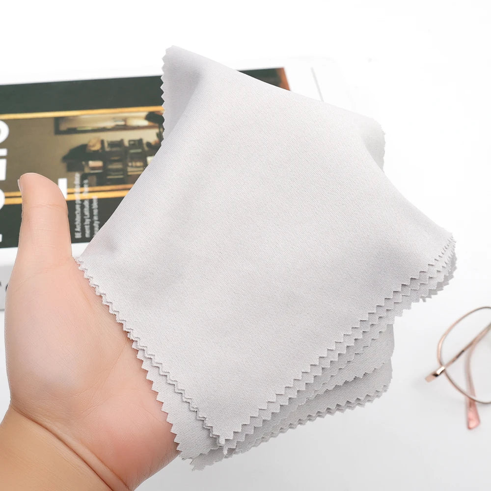 CrystalClear Microfiber Cleaning Cloths – Lint-Free, Pack of 6