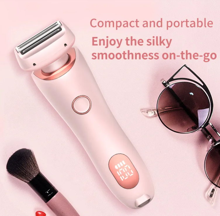 Men's Electric Dual-Head Rotary Shaver – Rechargeable Wet & Dry