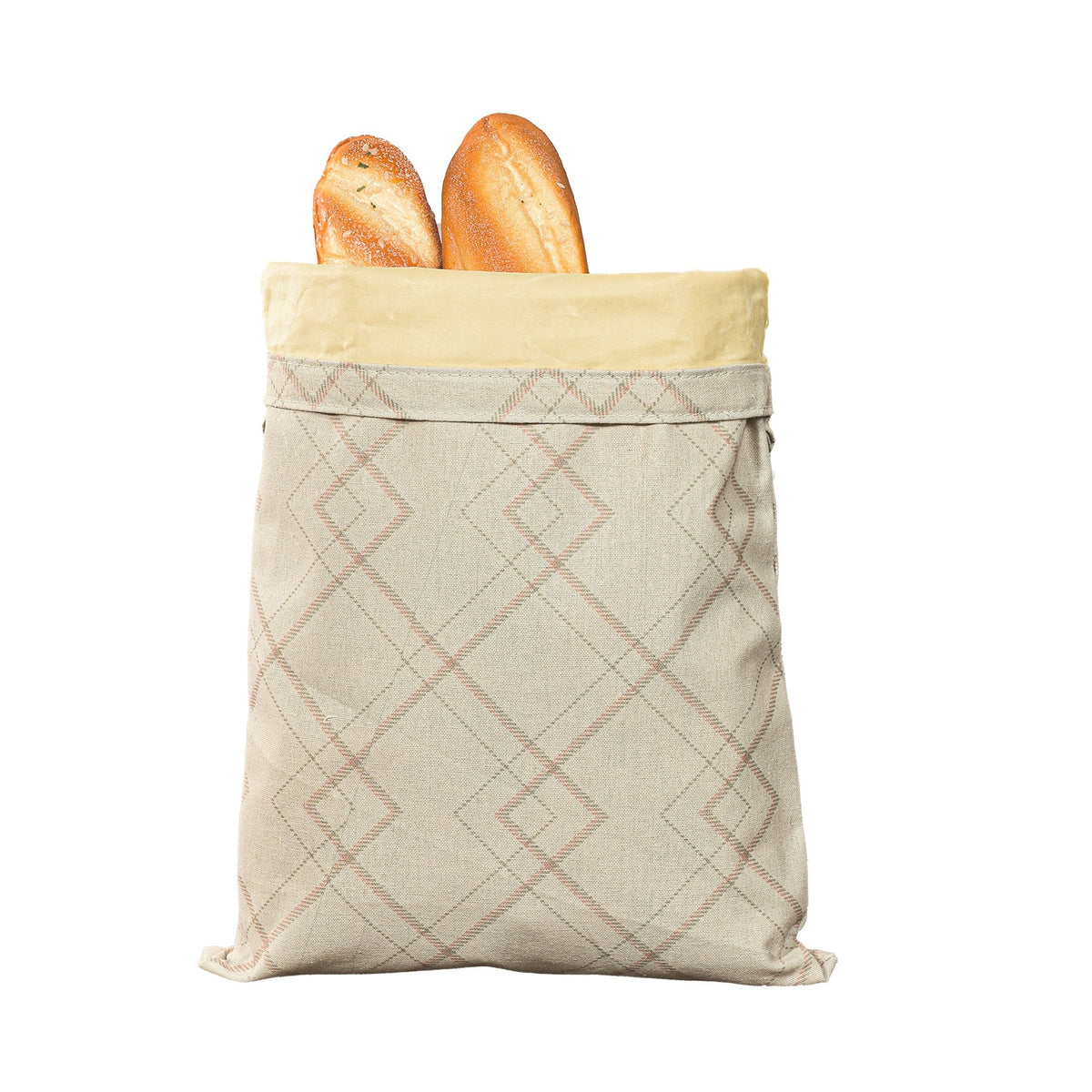 Cotton Linen Bread Bag | Reusable Storage Bag for Sourdough & Loaves