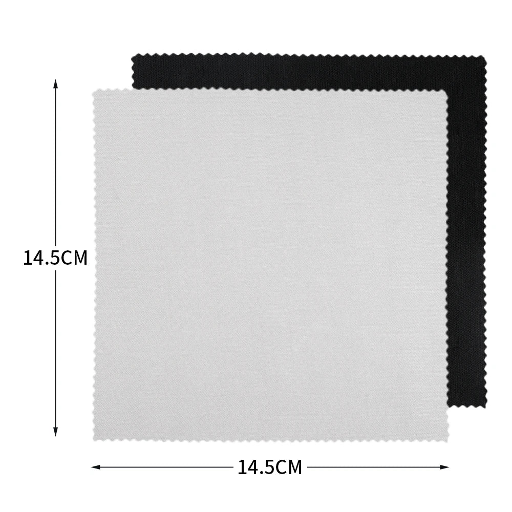 CrystalClear Microfiber Cleaning Cloths – Lint-Free, Pack of 6