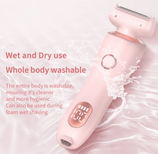 Men's Electric Dual-Head Rotary Shaver – Rechargeable Wet & Dry