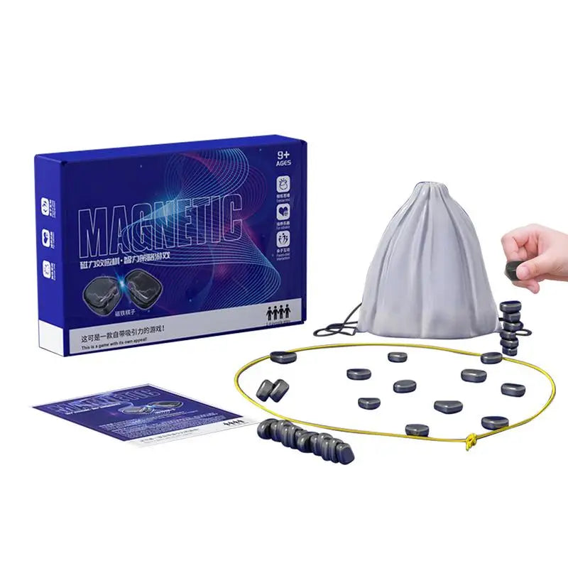 Magnetic Chess Board Game Set | Folding Travel Chess for All Ages