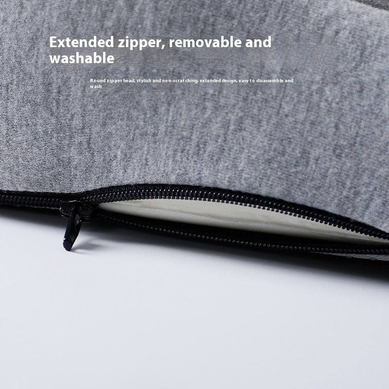 Memory Foam Backrest Cushion | Lumbar Support for Office & Car