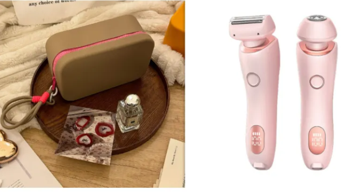 Men's Electric Dual-Head Rotary Shaver – Rechargeable Wet & Dry