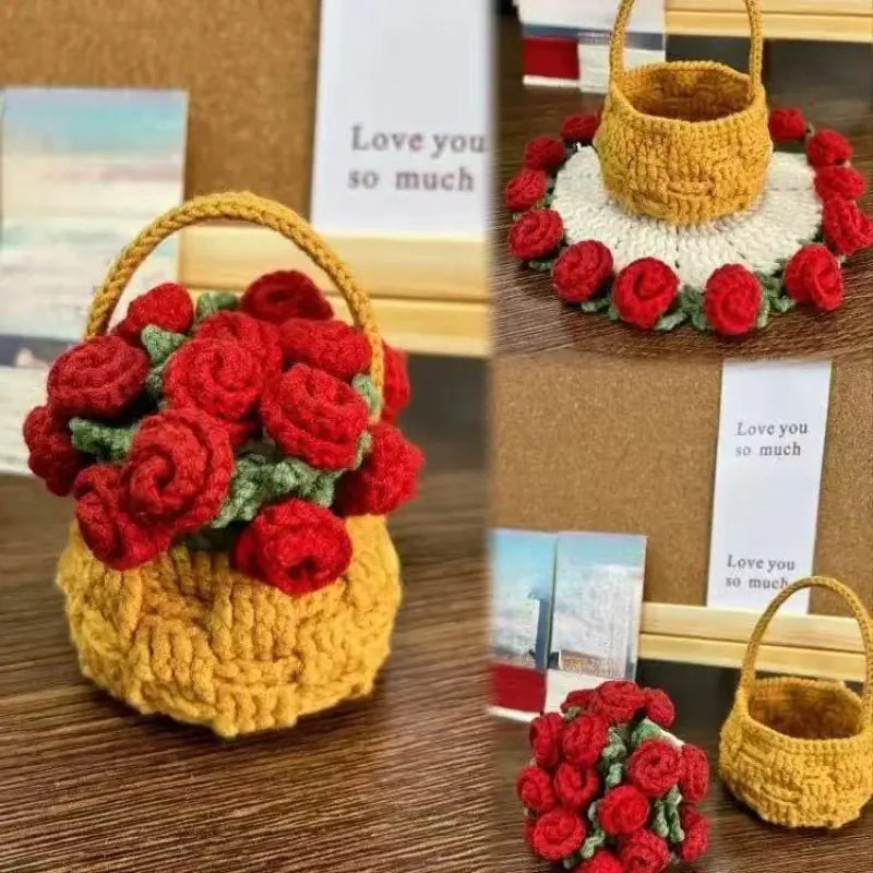 Beginner Crochet DIY Kit – Yarn, Hook & Pattern Included