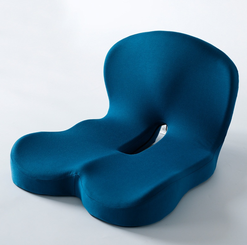 Memory Foam Ergonomic Cushion | Seat Pad for Office, Car & Home