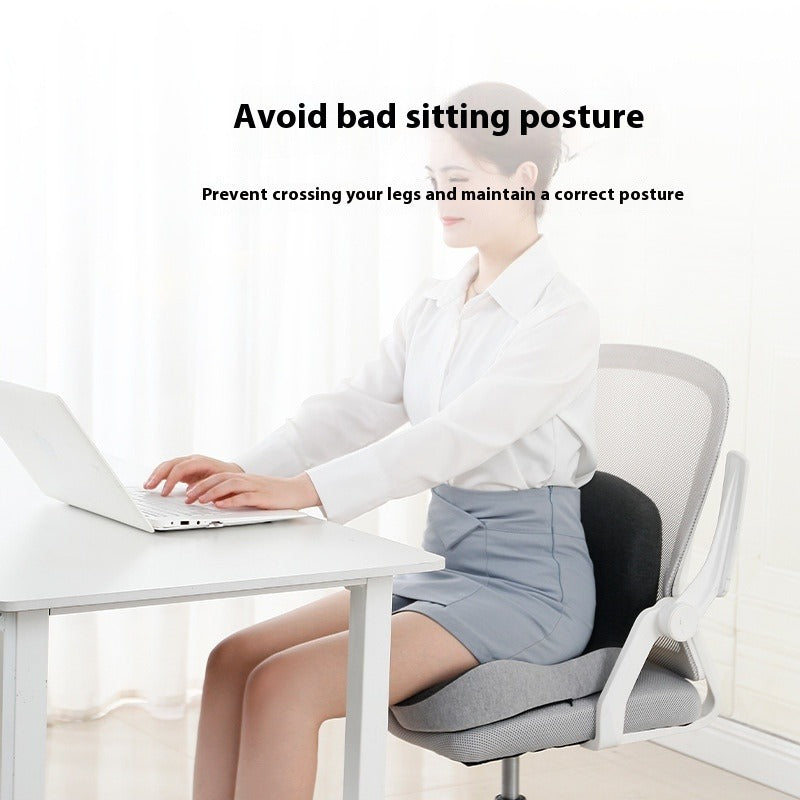 Memory Foam Backrest Cushion | Lumbar Support for Office & Car