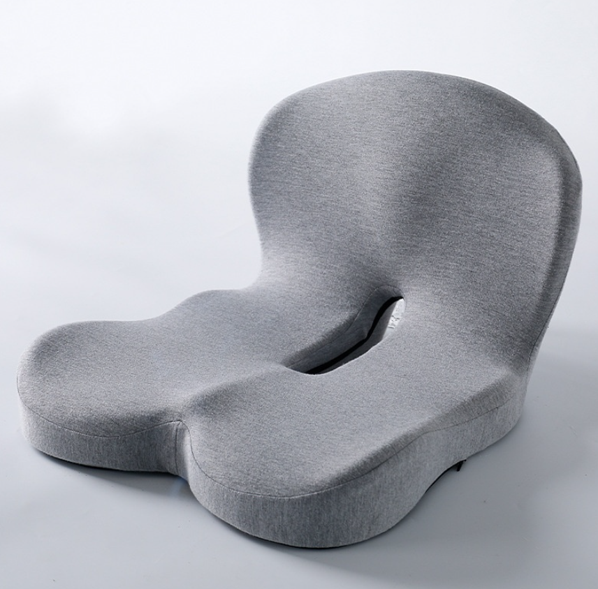 Memory Foam Ergonomic Cushion | Seat Pad for Office, Car & Home