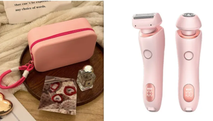 Men's Electric Dual-Head Rotary Shaver – Rechargeable Wet & Dry