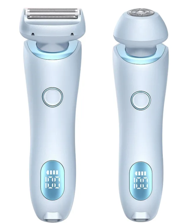 Men's Electric Dual-Head Rotary Shaver – Rechargeable Wet & Dry