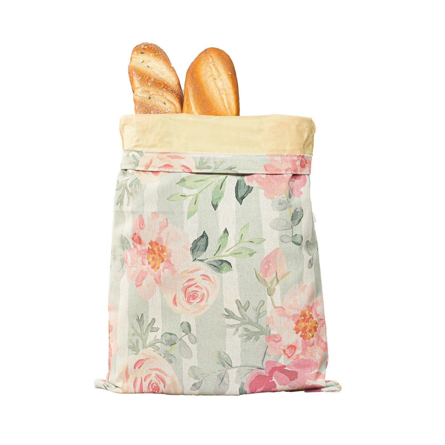 Cotton Linen Bread Bag | Reusable Storage Bag for Sourdough & Loaves