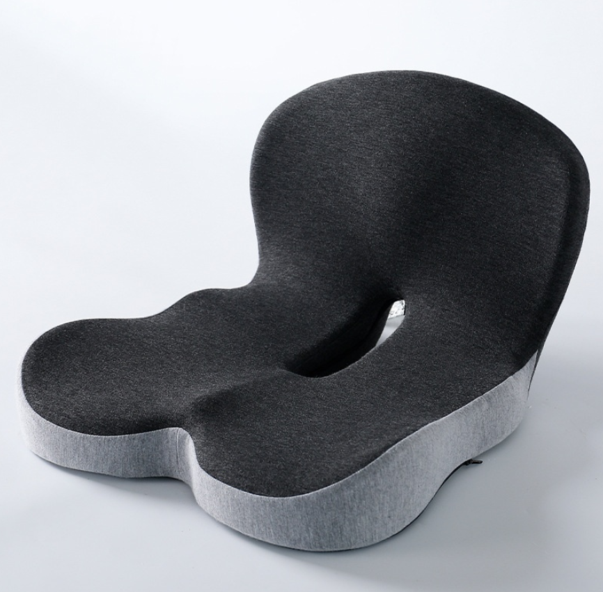 Memory Foam Ergonomic Cushion | Seat Pad for Office, Car & Home