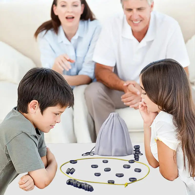 Magnetic Chess Board Game Set | Folding Travel Chess for All Ages