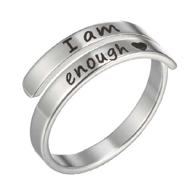 Retro Stainless Steel Double Ring | Unisex Minimalist Jewelry