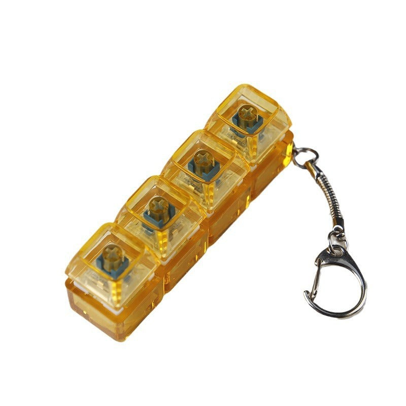 Transparent PC Shaft Tester with Light | Stress Relief Clicker