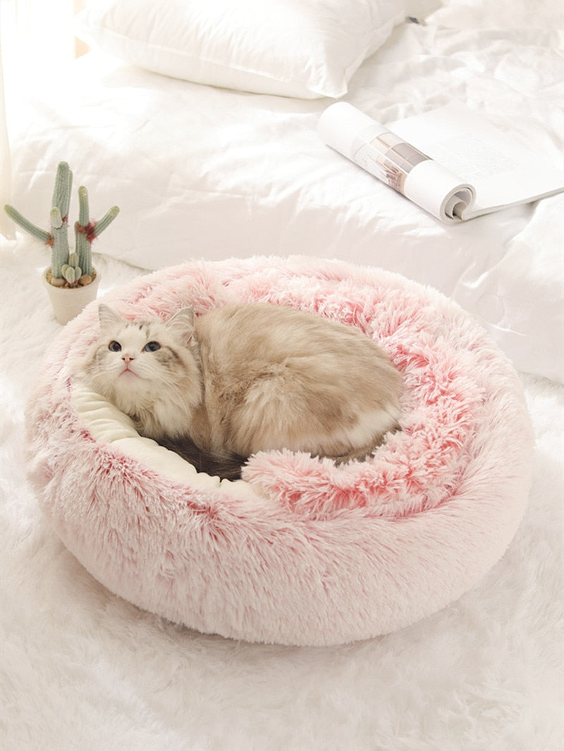2-in-1 Foldable Pet Bed & Sofa – Soft Plush for Dogs & Cats