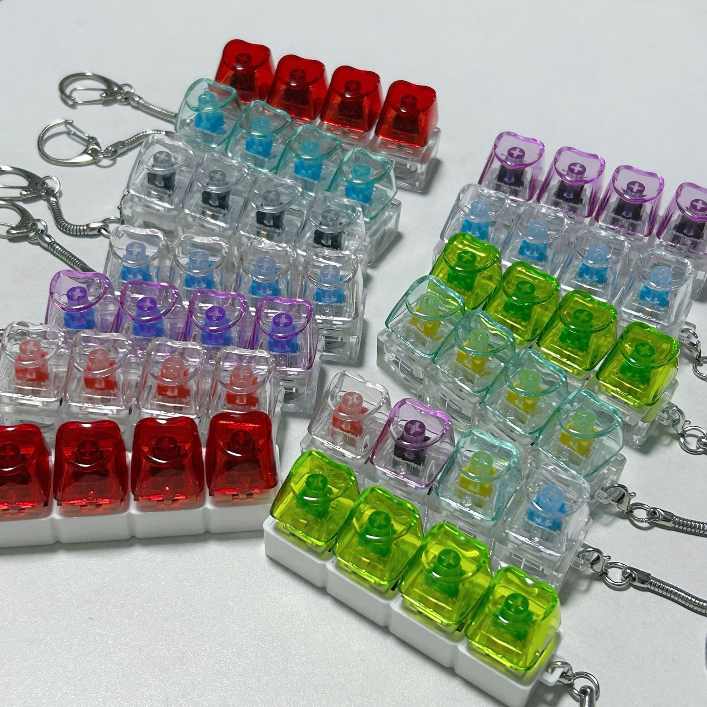Transparent PC Shaft Tester with Light | Stress Relief Clicker