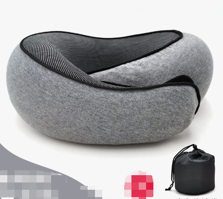 SkySoothe Travel Neck Pillow – Ergonomic Memory Foam Support