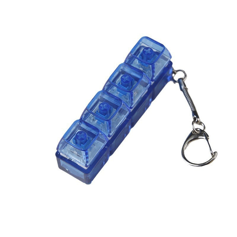 Transparent PC Shaft Tester with Light | Stress Relief Clicker