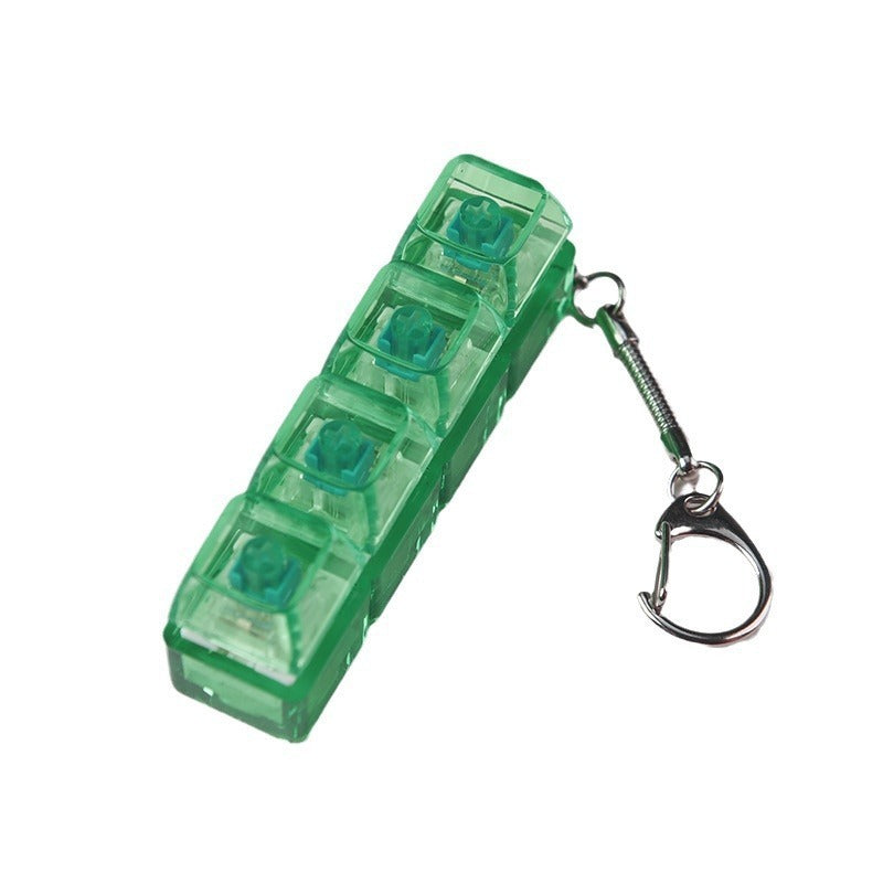 Transparent PC Shaft Tester with Light | Stress Relief Clicker
