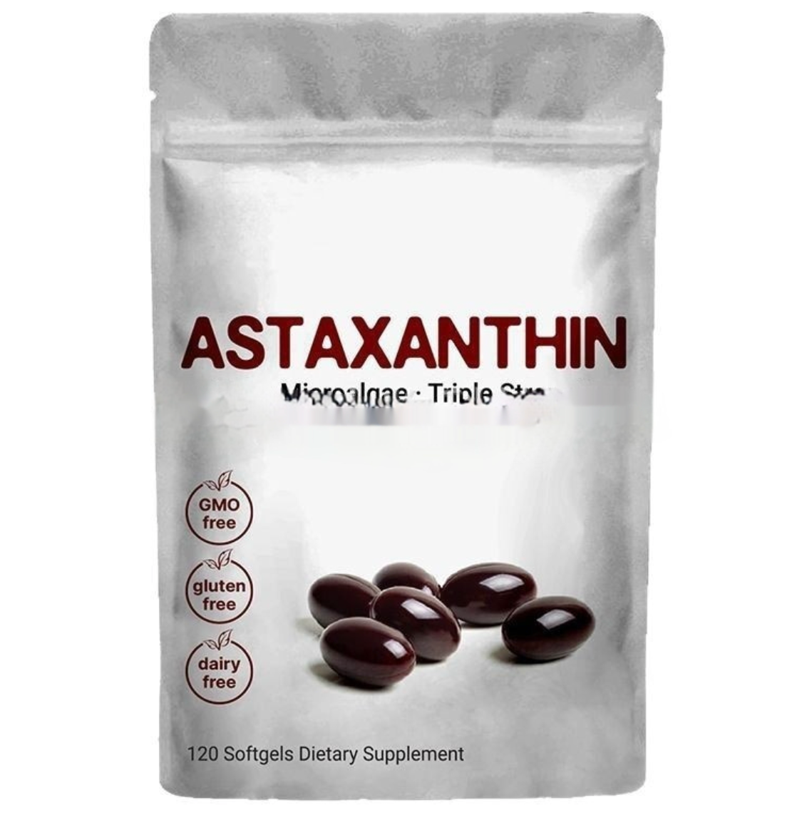Astaxanthin Soft Capsules – Antioxidant Supplements 120 Tablets
