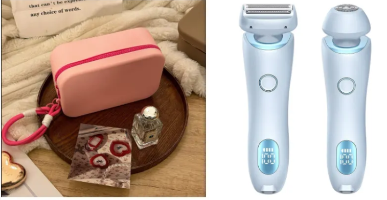 Men's Electric Dual-Head Rotary Shaver – Rechargeable Wet & Dry