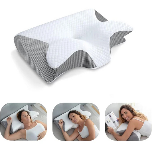 Travel Neck Pillow – Memory Foam U-Shape Support for Flights & Office