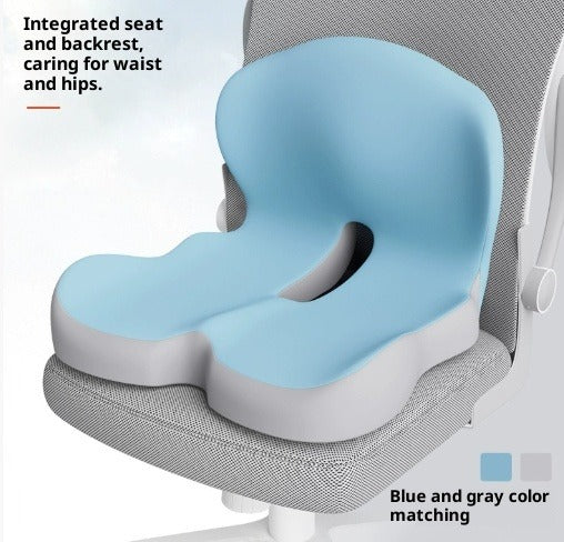 Memory Foam Backrest Cushion | Lumbar Support for Office & Car