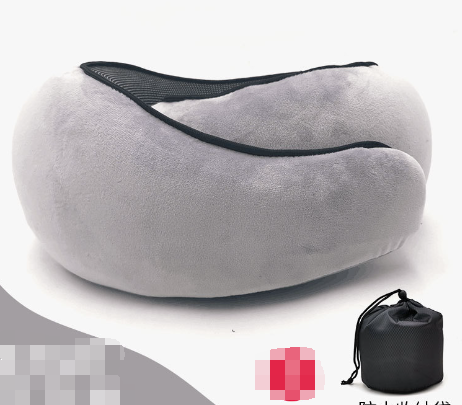 SkySoothe Travel Neck Pillow – Ergonomic Memory Foam Support