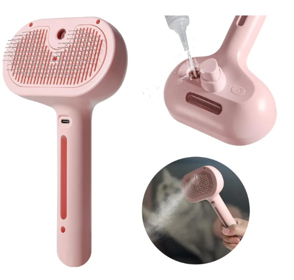 Pet Hair Spray Brush | 2 in 1