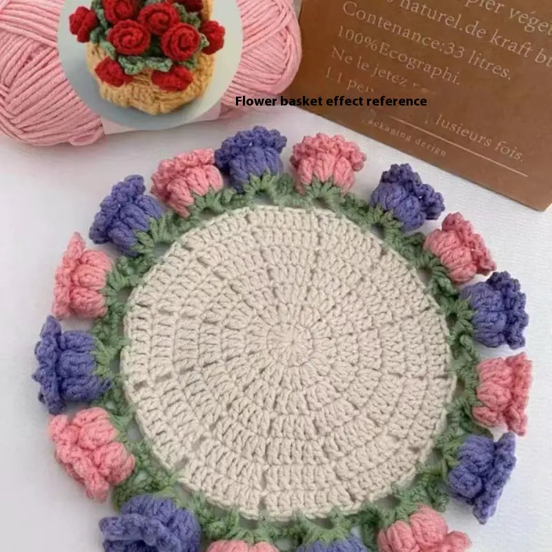Beginner Crochet DIY Kit – Yarn, Hook & Pattern Included