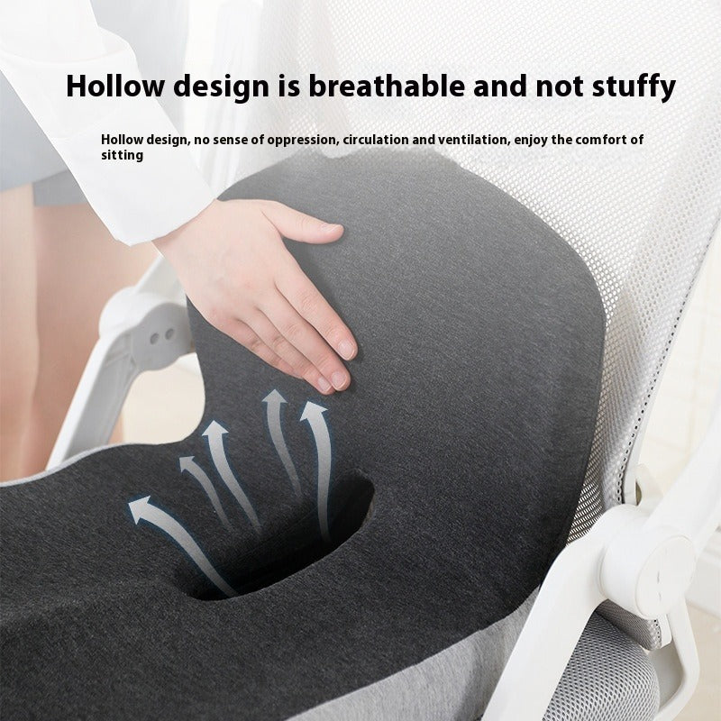 Memory Foam Backrest Cushion | Lumbar Support for Office & Car