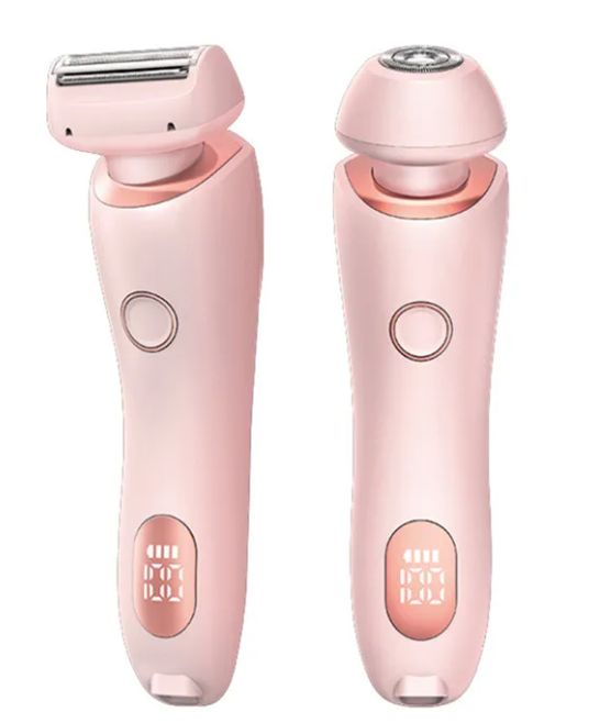 Men's Electric Dual-Head Rotary Shaver – Rechargeable Wet & Dry