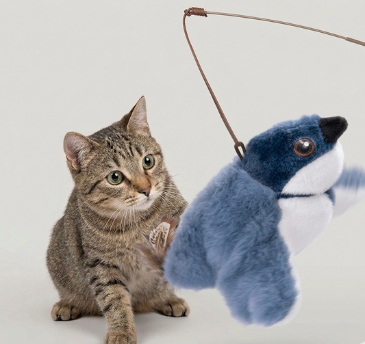 Flapping Bird Cat Toy | USB Rechargeable Interactive Cat Toy