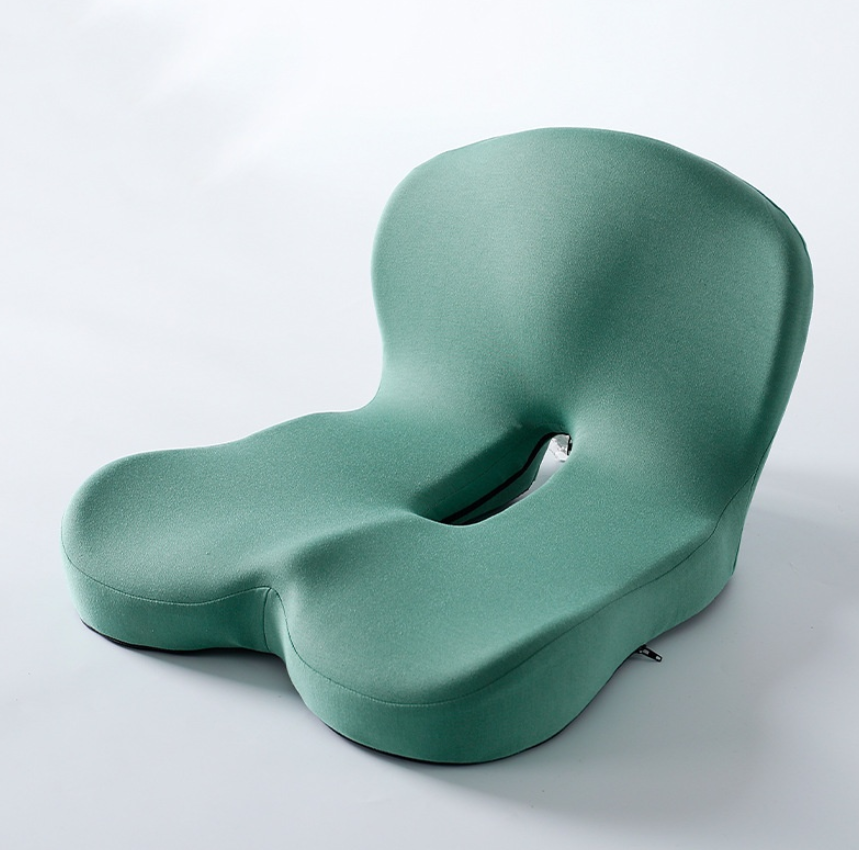 Memory Foam Ergonomic Cushion | Seat Pad for Office, Car & Home