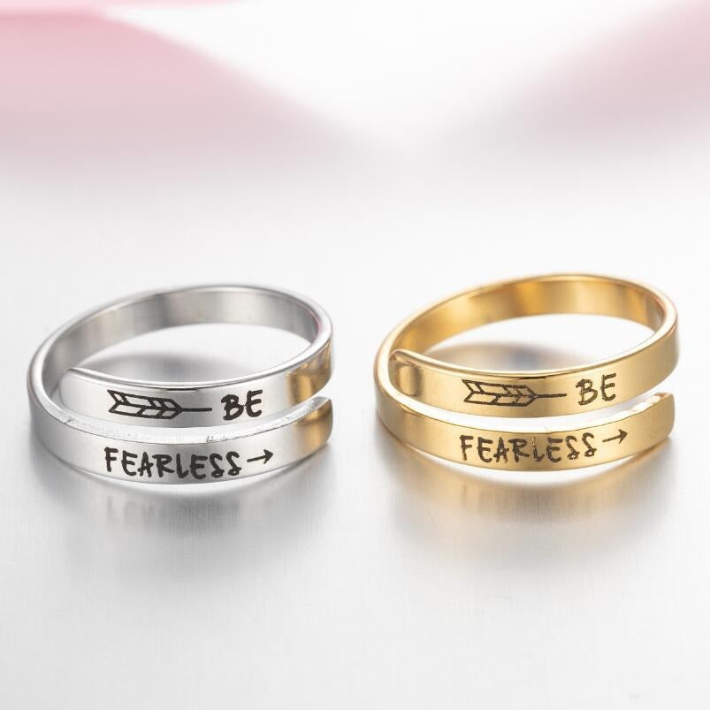 Retro Stainless Steel Double Ring | Unisex Minimalist Jewelry